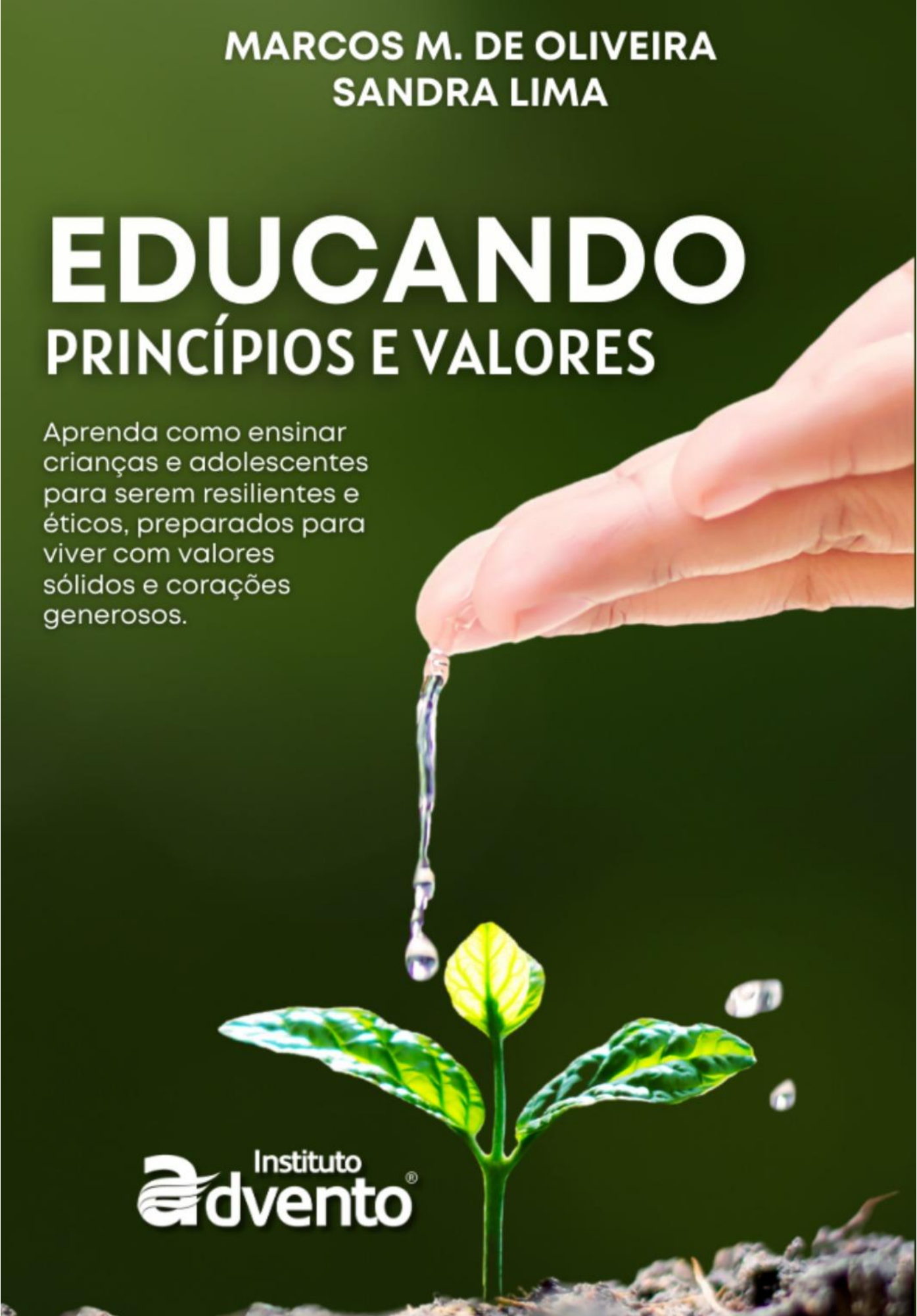Capa do livro Educando Princípios e Valores