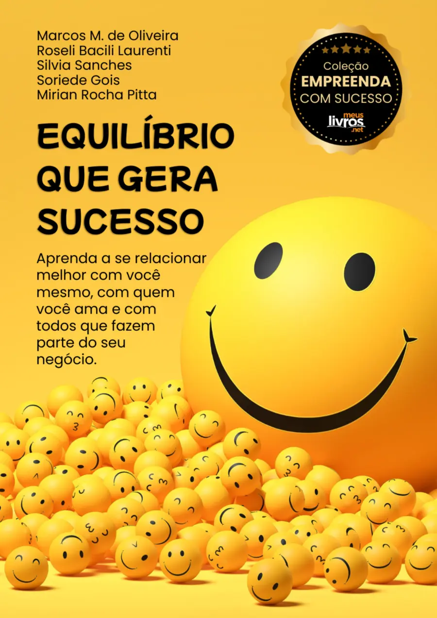 Capa do livro Equilíbrio que Gera Sucesso em português