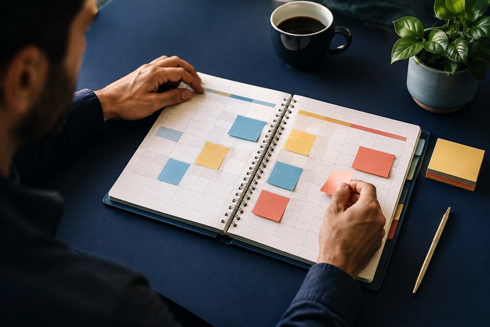 Planejamento de uma agenda equilibrada e possível
